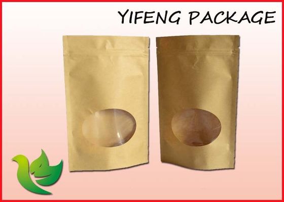 Stand Up Coffee Kemasan Tas Kraft Paper Bag Dengan Zipper Lock 250g 500g