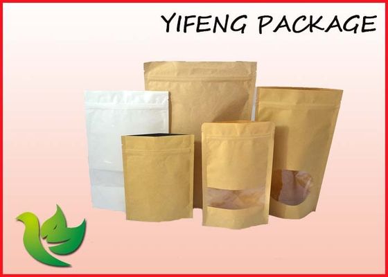Stand Up Coffee Kemasan Tas Kraft Paper Bag Dengan Zipper Lock 250g 500g