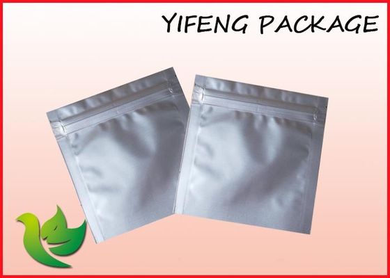 Mini Aluminium Foil Zipper Pouch Moisture Barrier Garment Kemasan Tas