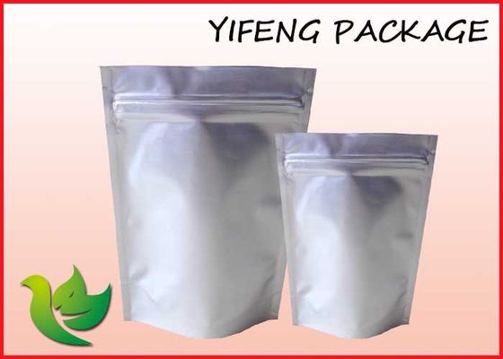Aluminium Foil Zip Lock Tas Plastik Kemasan Makanan Stand Up kantong