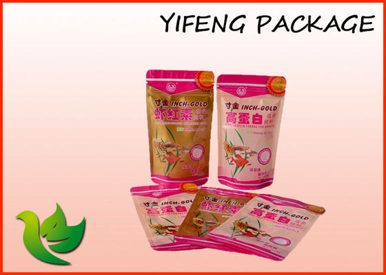 Pet Food Packaging Zip Lock Tas Plastik PE PP Flexible Packaging Bag