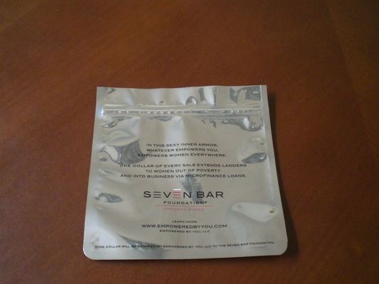 Penyegelan Alum Foil Vacuum Ziplock Pouch Kering Makanan Kemasan Tas OEM ODM