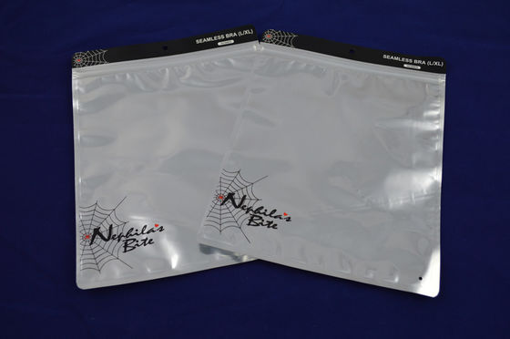 Ditutup kembali Eco Zipper Pouch Kemasan Metalized Foil / Kustom Dicetak