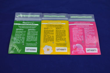 Eco Friendly Makanan Poly Zipper Pouch Kemasan Disesuaikan Resealable