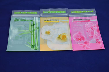 Eco Friendly Makanan Poly Zipper Pouch Kemasan Disesuaikan Resealable
