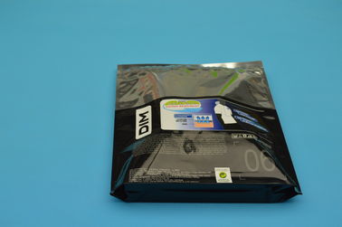 Eco Friendly Zipper Pouch Kemasan Resealable Garment Untuk T-Shirt