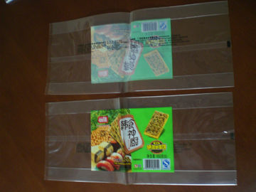 Buhul Standup Resealable Foil Pouch Packaging Untuk Snack Roti