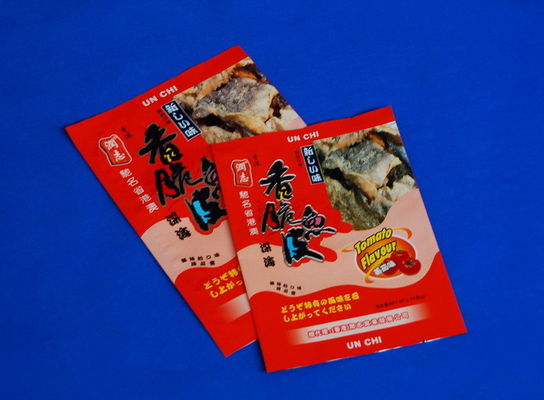 Grip Sealing OPP / PE Recycled Food Pouch Packaging Untuk Ikan Disesuaikan