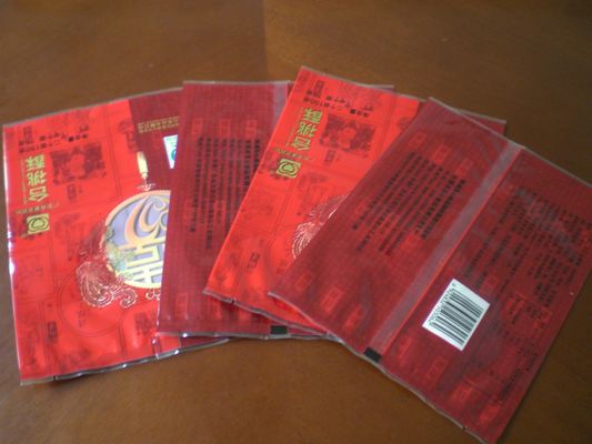 Gula / Snack Fleksibel Food Grade Pouch Kemasan Antistatic Dengan Hot Seal