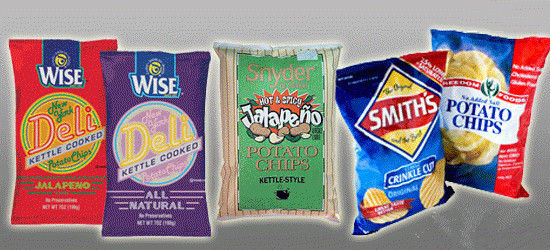 Tengah Sealing Makanan Pouch Kemasan Bag Batal Jendela Untuk Makanan Ringan