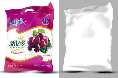 Dicetak Die Cut Menangani Makanan Pouch Kemasan Bag Dengan Jalur Air Mata