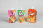 Eco Friendly Liquid / Juice Cerat Pouch Packaging Untuk Bayi, Orange / Pink