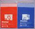Kemasan Kantong Plastik Promosi Dengan Seal Perekat Merah Biru Hijau