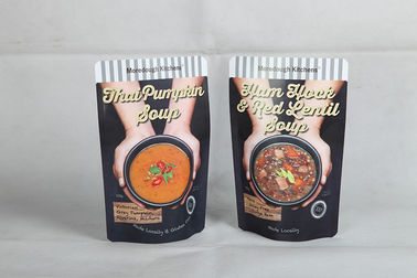 Plastik Kecil Zip Lock Tas Kemasan Tas Kraft Paper Pouch Kopi