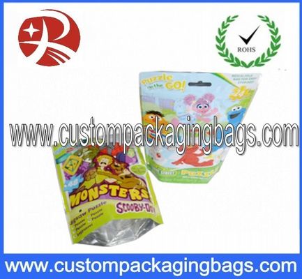 Food Grade berdiri kantong penghalang / ditutup kembali berdiri zipper kantong