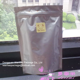 Aluminium Foil Zip Lock Bag / Resealable Foil Berdiri UP kantong