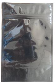 Kering Buah Foil Ziplock Bags Stand Up kantong Dengan Transparan Jendela
