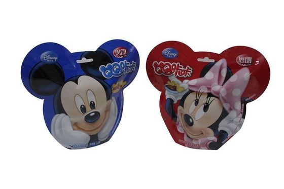 Disesuaikan PET PE Printed Berbentuk Kemasan Pouch Air dengan Spout