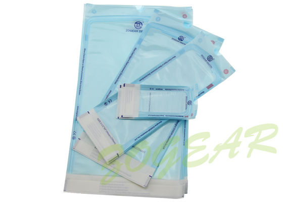 EO & Steam Diri Sealing Sterilisasi Pouch, 60g / Meter Persegi Sterilisasi Kertas Bags