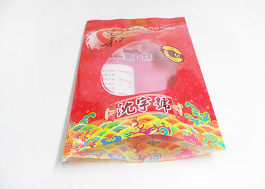 Colorful datar Snack Kemasan Tas Dengan Batal Window, NY / Kemasan Tas PE
