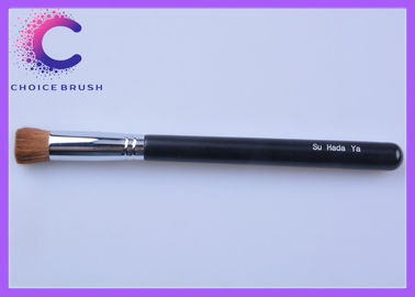 Promosi eco - friendly datar kuas makeup untuk mata dengan logo kustom